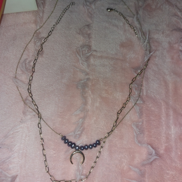 "Luna Norte" Chain Set Blue  Pearl - Picture 6 of 8